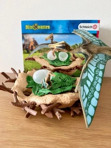 Figura nido de dinosaurio Schleich Quetzalcóatlus 42349 - Imagen 1 de 7