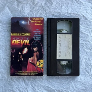 Mark Of The Devil VHS – Uncut Horror Cult Classic – Banned In 31 Countries - Picture 1 of 10