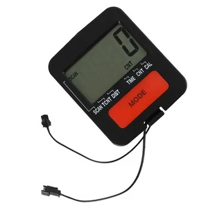 Brand New Rowing Counter Stepper Counter 1pc Black LCD Display Gym Accessories - Picture 1 of 12