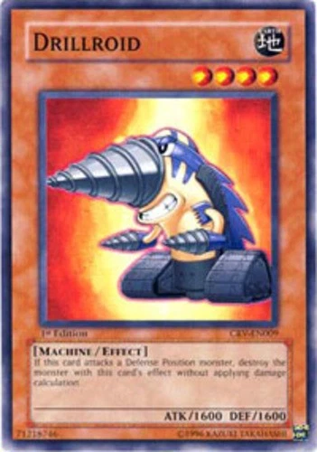 Drillroid - CRV-EN009 - Common - 1st Edition Lightly Played Cybernetic Revolutio - Image 1 of 1