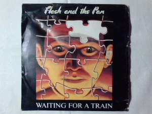 FLASH AND THE PAN Waiting for a train 7" ITALY - Picture 1 of 1