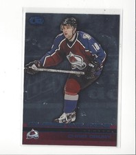 2002-03 Pacific Heads Up Blue #29 Chris Drury Avalanche /240 