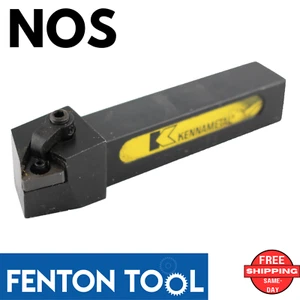 NOS 3/4" KENNAMETAL Lathe Tool Holder Indexable Carbide Metal Machinis MTRNR-123 - Picture 1 of 11