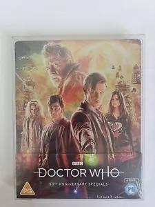 DOCTOR WHO 50TH ANNIVERSARY SPECIALS BLU-RAY STEELBOOK, DISPATCH SAME DAY - Picture 1 of 12