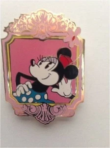 LE500 HTF Disney Auctions PINS Vintage Old Fashioned Pie Eyed Minnie Mouse Frame - Picture 1 of 1