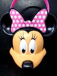 Minnie Mouse 3D Basket Plastic Halloween Easter Treat Holder Girls Room Decor - Picture 1 of 11