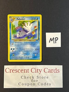 Pokémon TCG Poliwhirl Neo Discovery 44/75 Regular Unlimited Uncommon - MP - Picture 1 of 2