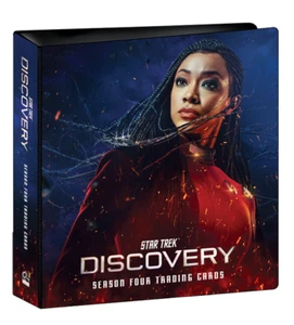 Star Trek: Discovery - Season Four- Binder w/ P3 Promo Card (Collector's Album) - Picture 1 of 3