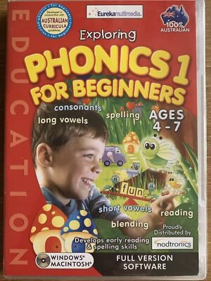 Exploring Phonics 1 For Beginners (Ages 4-7) - Vowels, Consonants, Reading More - Image 1 of 2