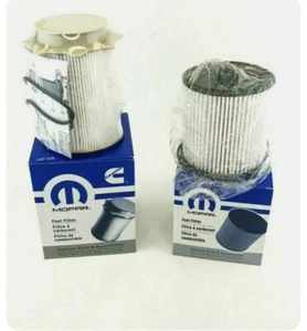 2019-2024 Genuine Mopar Diesel Fuel Filter Kit Ram/Jeep 68157291AA-68436631AA - Foto 1 di 4