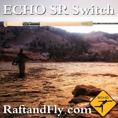 Echo SR 8wt Switch Rod - Lifetime Warranty - FREE SHIPPING - Image 1 of 3