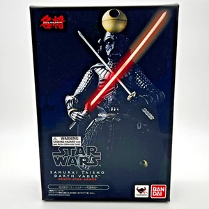 Star Wars Meisho Movie Realization SAMURAI DARTH VADER (Death Star) Figure • NEW - Picture 1 of 5