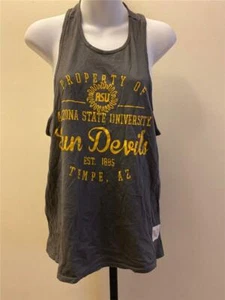 New Arizona State Sun Devils Womens M Medium Gray Shirt - Picture 1 of 4