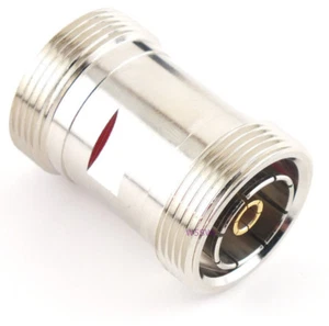 Conector adaptador coaxial hembra 7/16 DIN hembra a 7/16 DIN - Vendedor de radioaficionados de EE. UU. - Imagen 1 de 3