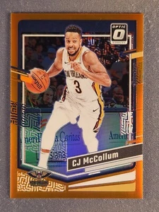 2023-24 Donruss Optic #105 CJ McCollum Orange Prizm /199 SSP - Picture 1 of 2