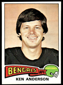 1975 Topps Ken Anderson #160 Cincinnati Bengals K1