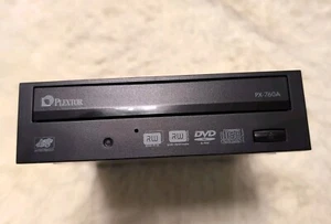 PLEXTOR PX-760A CD/DVD Rewritable Drive Black Faceplate A7 - Photo 1/4