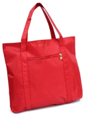 Givenchy Large X-Large Red Tote Shoulder Bag Travel Givenchy Parfums, Bold, NWOT - Image 1 of 4
