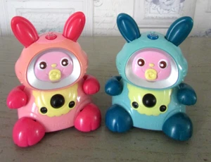 Deux jouets interactifs Lapins VTech Fonctionnement OK avec 3 piles non fournies - Photo 1/6