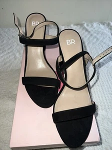 BP Nordstrom Noella  Black Slingback Sandal SIZE 11 - Picture 1 of 6