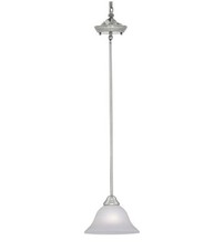 DESIGNERS FOUNTAIN MINI PENDANT LIGHT 4941-PW PEWTER