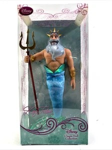 Disney Store King Triton Barbie doll from The Little Mermaid New In Box - Picture 1 of 10