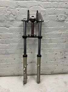 1982 Yamaha XJ550 Forks Triple Tree Front End OEM Vintage - Bild 1 von 12