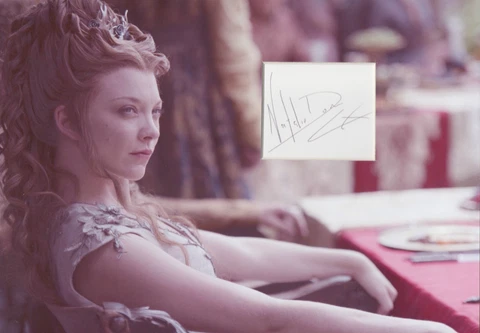 NATALIE DORMER Signed 12x8 Photo Display MARGAERY TYRELL In GAME OF THRONES COA Cover