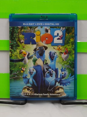 RIO 2 BLUE SKY STUDIOS THE CREATORS OF ICE AGE 2-DISC BRAND NEW BLU RAY - Image 1 of 3