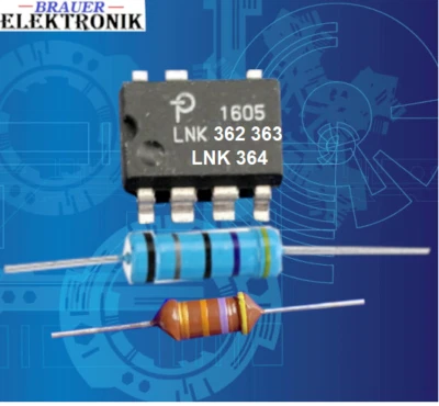 LNK362-363-364GN Resistenza di potenza:33,39,47,100R e farfalla:470-1000μH - Immagine 1 di 3