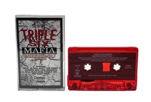Triple Six Mafia Underground Vol. 1 LIMITED & SEALED Red Cassette, X/666 - Picture 1 of 3