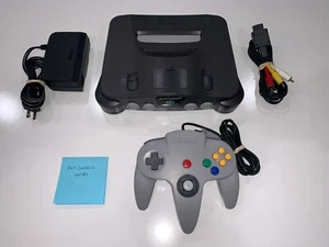 Nintendo N64 (NUS-001) System Console, OEM Controller, Tested & Clean EX/NM #1 - Picture 1 of 12