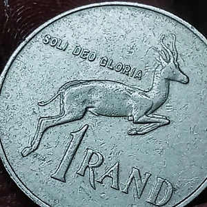 1987 1 RAND POŁUDNIOWA AFRYKA.. RZADKI.. DLA KOLEKCJONERA - Zdjęcie 1 z 11