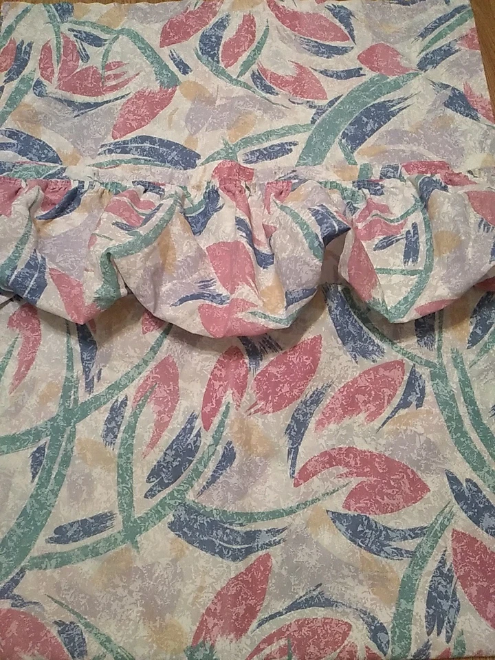 JCPENNEY JCP Fabric Shower Curtain Gray Multicolor Prints  - Image 1 of 4