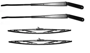 NUEVO 2x BRAZO LIMPIAPARABRISAS + Limpiaparabrisas MERCEDES MB100 DELANTERO IZQUIERDO Y DERECHO ¡NUEVO! - Imagen 1 de 8
