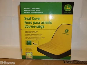 JOHN DEERE MEDIUM SEAT COVER FOR SEATS WITH 15in BACK REST LAWN TRACTORS LP92324 - Picture 1 of 4
