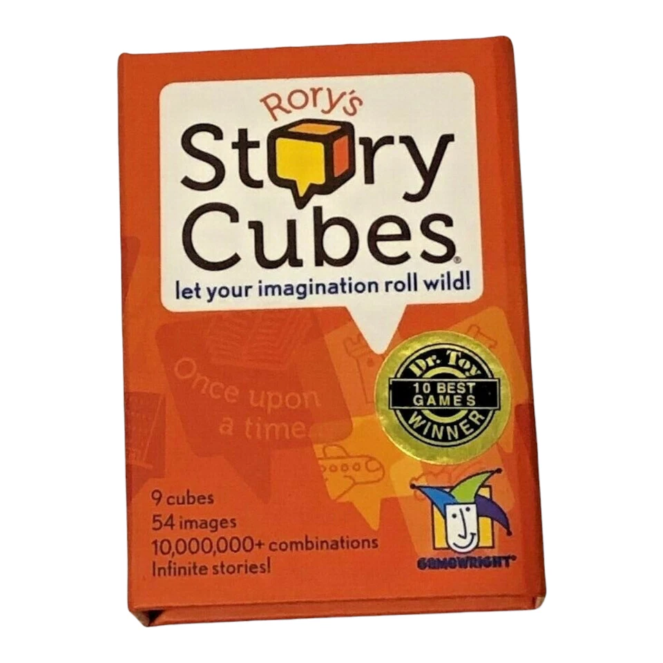 Rory's Story Cubes Roll Wild Gamewright 8 and up Complete S7