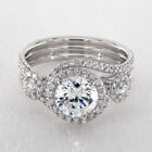 Solid 950 Platinum Diamond Wedding Ring Round Cut 1.70 Carat GIA IGI Lab Created