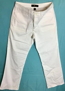 GLORIA  V VANDERBILT LADIES WHITE 12 PETITE PANTS - Picture 1 of 4