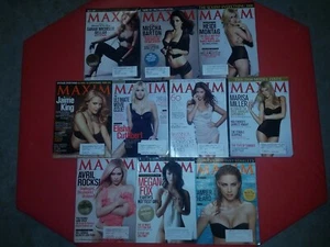 lot of 10 Maxim MEN magazines 2008 - Bild 1 von 1