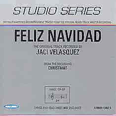 Feliz Navidad - Jaci Velasquez - Accompaniment Track - Image 1 of 1