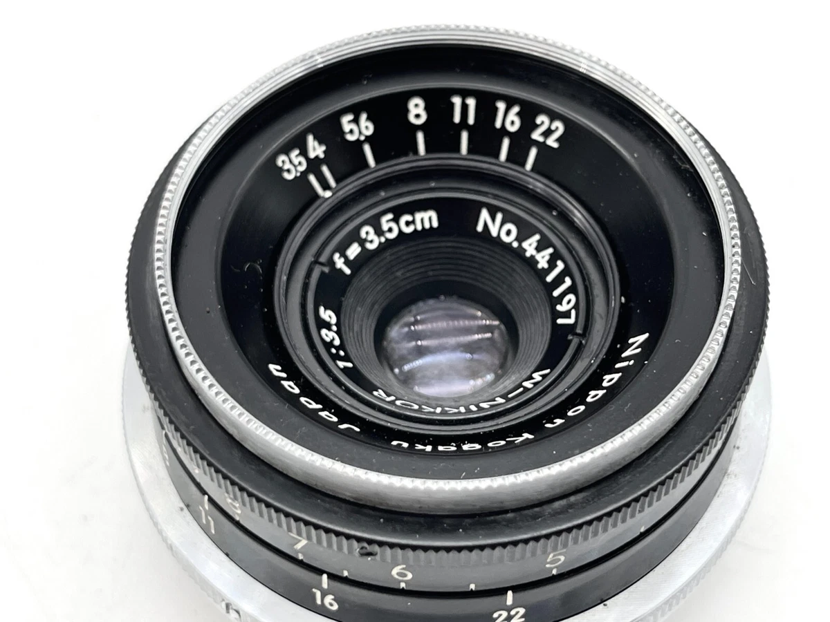 Nikon NIKKOR W f/3.5 Camera Lenses for sale - eBay