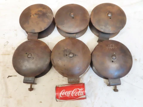 6 Sets Vintage Planet JR 4376 Gang Disc Cultivator Attachments 2 Wheel Tractor Cover