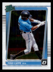 2021 Donruss Optic Rated Prospects #3 Yiddi Cappe - Picture 1 of 2