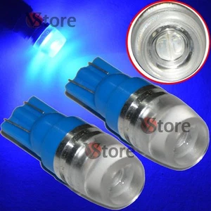 2 Led T10 Lampade 2 SMD 5630 Luci Blu Lente Posizione Targa Xenon Lampada 5W - Foto 1 di 1