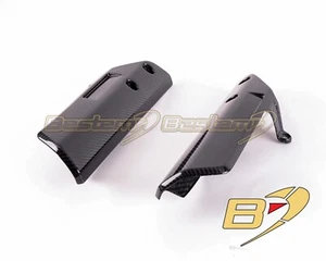 2020+ KTM 790 Adventure R Rally Carbon Fiber Front Fork Protectors Fairing Twill - Picture 1 of 6