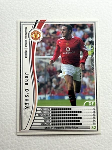 Panini John O'Shea 053/336 2005 WCCF Clubes Europeos Tarjeta PSA - Imagen 1 de 2