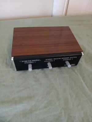 Vintage Radio Shack Realistic 40-125A Stereo Remote Speaker Switch (A4) - Image 1 of 4