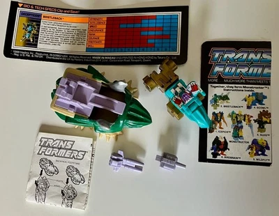 G1 Transformers PRETENDER MONSTER BRISTLEBACK 100% COMPLETE, WITH TECH SPEC!! - Image 1 of 4