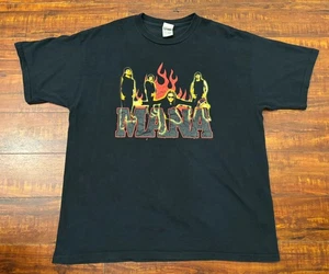 Vintage Mana Revolucion de Amor Tour T-Shirt 2003 Black Size XL Band Tee - Picture 1 of 7
